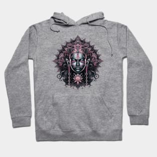 Goddess Vasudhara, Lotus Mandala Symbolizing Prosperity and Wealth Hoodie